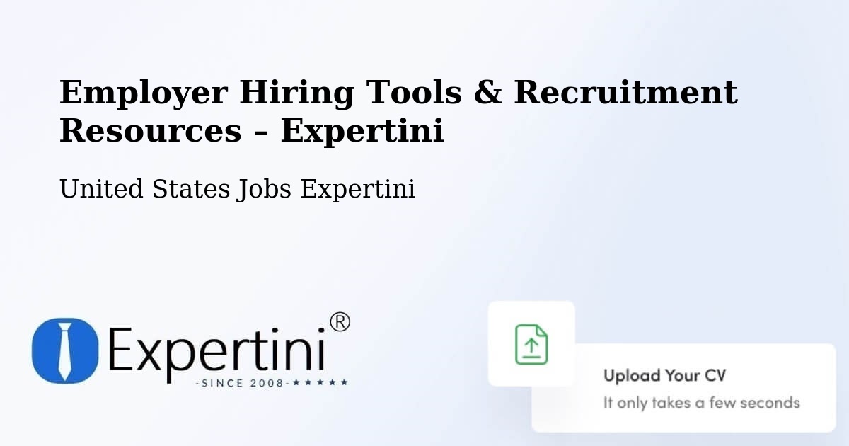 Employer Hiring Tools & Recruitment Resources – Venus - Venus, United States Jobs Expertini