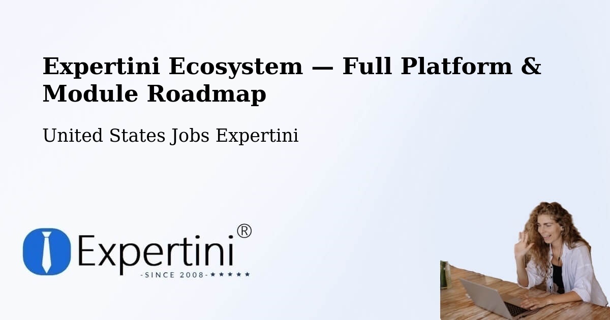 Expertini Ecosystem — Full Platform & Module Roadmap – Venus